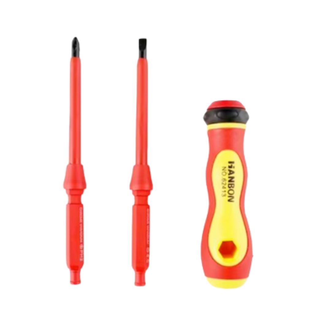  03pcs - Insulation screwdriver 